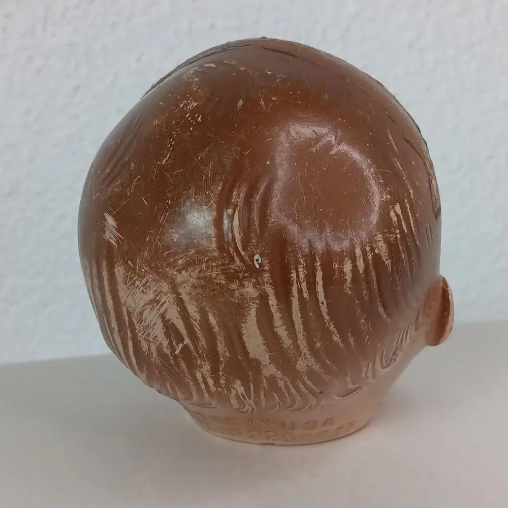 Ideal Sleepy Eyes Doll Head Composite Made in the USA pat. No 22522077 For Parts